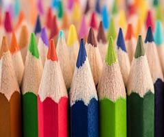 Crayons et peintures à colorier personnalisés