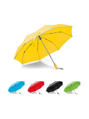 parapluie classique en polyester uma avec logo vue 3