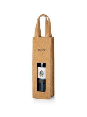 Accesoires de vin borba. sac pour 1 bouteille cork écologique imprimé image 1