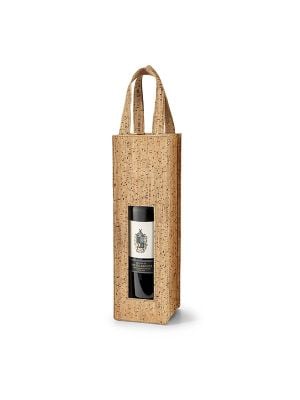Accesoires de vin borba. sac pour 1 bouteille cork écologique imprimé image 2