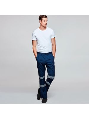 Pantalons fluo roly daily hv polyester avec la publicité image 1