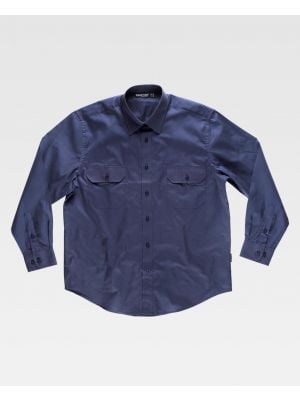 Chemises de travail en coton Workteam col classique 100% coton vue 1