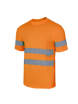 T shirts fluo vel305505 avec logo image 1