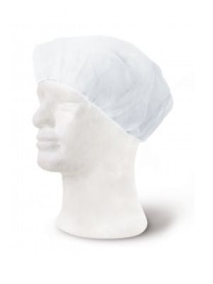 Bonnets cuisine bonnet jetable Unité de vente : carton de 100 unités non tissé avec impression visible 1