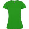 T shirts sport roly montecarlo woman polyester vert fougère imprimé image 1