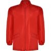 Vestes de pluie et coupe vents roly imperméable escocia polyester rouge avec logo image 1